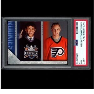 Alex Ovechkin 2005/06 Upperdeck Young Guns Rookie RC Hockey Card PSA Graded
